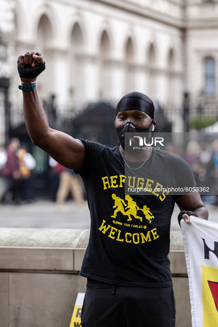 Refugee Support Rally In London