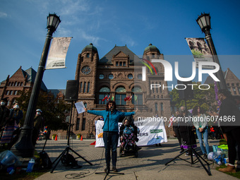 As part of a national day of action, members of the Six Nations and allies gathered at Queens Park demanding an end to the criminalization o...