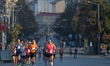 Runners during the 37th edition of Sofia Marathon.On Sunday, October 11, 2020, in Sofia,...