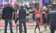 Youssef Sbaai wins ahead of Raduan Nouini (both Morocco) in 02:13:03, a new record of the...