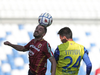 Igor Radrezza, Mattia Viviani during the Serie BKT match between Reggiana and Chievo Verona at Mapei Stadium - Citt del Tricolore on October...