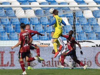 Michael Fabbro during the Serie BKT match between Reggiana and Chievo Verona at Mapei Stadium - Citt del Tricolore on October 17, 2020 in Re...