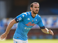 Fabian Ruiz of SSC Napoli during the Serie A match between SSC Napoli and Atalanta BC at Stadio San Paolo Naples Italy on 17 Ottobre 2020. (