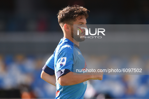 Dries Mertens of SSC Napoli during the Serie A match between SSC Napoli and Atalanta BC at Stadio San Paolo Naples Italy on 17 Ottobre 2020....