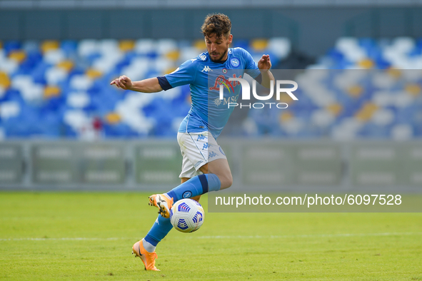Dries Mertens of SSC Napoli during the Serie A match between SSC Napoli and Atalanta BC at Stadio San Paolo Naples Italy on 17 Ottobre 2020....