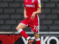 Gillingham's Scott Robertson before the Sky Bet League One match between MK Dons and Gillingham at Stadium MK, Milton Keynes on Saturday 17t...