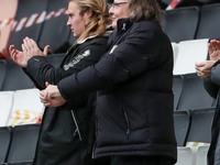 Milton Keynes Dons  owner Pete Winkleman during the second half of the Sky Bet League One match between MK Dons and Gillingham at Stadium MK...