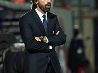 Andrea Pirlo head coach of  Juventus Fc during the Serie A match between Fc Crotone and Juventus Fc on October 17, 2020 stadium "Ezio Scida"...