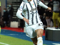 Adrien Rabiot of  Juventus Fc during the Serie A match between Fc Crotone and Juventus Fc on October 17, 2020 stadium "Ezio Scida" in Croton...