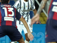 Juan Cuadrado of  Juventus Fc during the Serie A match between Fc Crotone and Juventus Fc on October 17, 2020 stadium "Ezio Scida" in Croton...