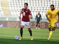 Lyanco of Torino FC during the Serie A football match between Torino FC and Cagliari Calcio at Olympic Grande Torino Stadium on October 18,...
