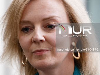 Secretary of State for International Trade, President of the Board of Trade and Minister for Women and Equalities Liz Truss, Conservative Pa...