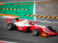 Leclerc Arthur 14 of Prema Powerteam drives during the Formula Regional European Championship at Autodromo Nazionale di Monza on October 18,...