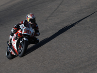 Takaaki Nakagami (30) of Japan and LCR Honda Idemitsu during the qualifying for the MotoGP of Teruel at Motorland Aragon Circuit on October...