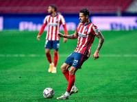 Vitolo during La Liga match between Atletico de Madrid and Real Betis at Wanda Metropolitano on October 18, 2020 in Madrid, Spain . (