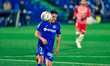 Jaime Mata during La Liga match between Getafe CF and Granada CF at Coliseum Alfonso Perez...