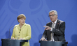 Statements from German Chancellor Angela Merkel, French President Hollande and EU-Presiden...