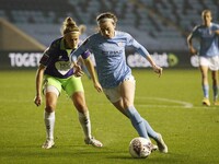 Citys Rose Lavelle during the Barclays FA Women's Super League match between Manchester City and Bristol City at the Academy Stadium, Manche...