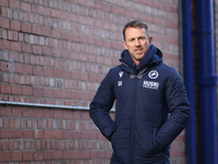 Gary Rowett, Millwall manager, in the tunnel before the Sky Bet Championship match between Sheffield Wednesday and Millwall at Hillsborough,...