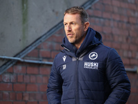 Gary Rowett, Millwall manager, in the tunnel before the Sky Bet Championship match between Sheffield Wednesday and Millwall at Hillsborough,...