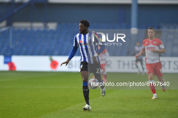 Dominic Iorfa of Sheffield Wednesday   during the Sky Bet Championship match between Sheffield Wednesday and Millwall at Hillsborough, Sheff...