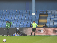  A Sheffield Wednesday player goes down  during the Sky Bet Championship match between Sheffield Wednesday and Millwall at Hillsborough, She...