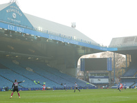 Joe Wildsmith of Sheffield Wednesday commands his area  during the Sky Bet Championship match between Sheffield Wednesday and Millwall at Hi...
