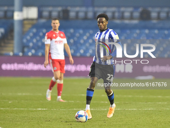 Moses Odubajo of Sheffield Wednesday   during the Sky Bet Championship match between Sheffield Wednesday and Millwall at Hillsborough, Sheff...