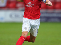 Crewes Perry Ng charges forward   during the Sky Bet League 1 match between Crewe Alexandra and Peterborough at Alexandra Stadium, Crewe on...
