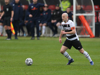  Will Hatfield  of Darlington during the Vanarama National League North match between Darlington and AFC Telford United at Blackwell Meadows...