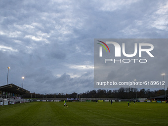A genral view of Blackwell Meadows  during the Vanarama National League North match between Darlington and AFC Telford United at Blackwell M...