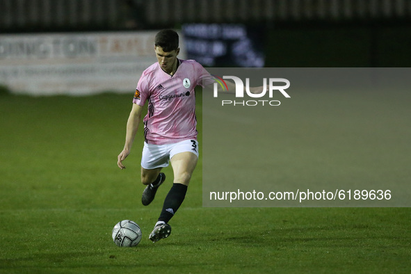  Ross White of AFC Telford  during the Vanarama National League North match between Darlington and AFC Telford United at Blackwell Meadows,...