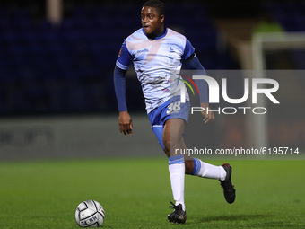  Tyler Magloire of Hartlepool United during the Vanarama National League match between Hartlepool United and Wrexham at Victoria Park, Hartl...