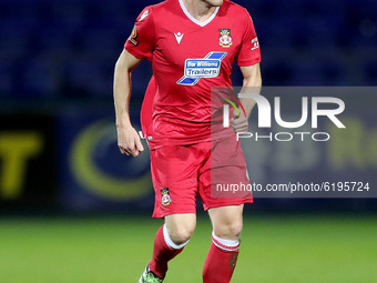 Luke Young of Wrexham during the Vanarama National League match between Hartlepool United and Wrexham at Victoria Park, Hartlepool on Tuesd...