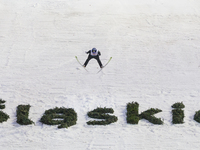 Mikhail Maksimochkin (RUS) during the FIS ski jumping World Cup, Wisla, Poland, on November 20, 2020. (