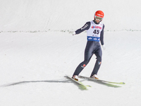 Markus Eisenbichler (GER) during the FIS ski jumping World Cup, Wisla, Poland, on November 20, 2020. (