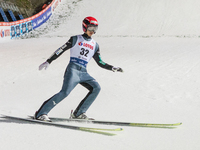Naoki Nakamura (JPN) during the FIS ski jumping World Cup, Wisla, Poland, on November 20, 2020. (