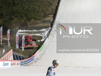 Stefan Hula (POL) during the FIS ski jumping World Cup, Wisla, Poland, on November 20, 2020. (