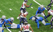 Houston Texans running back C.J. Prosise (24) runs the ball during the first half of an NF...