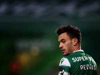 Pedro Goncalves of Sporting CP looks on during the Portuguese League football match between Sporting CP and Moreirense FC at Jose Alvalade s...