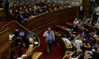 Meeting of the Hellenic Parliament for a dispute of the party leaders on the update on the...