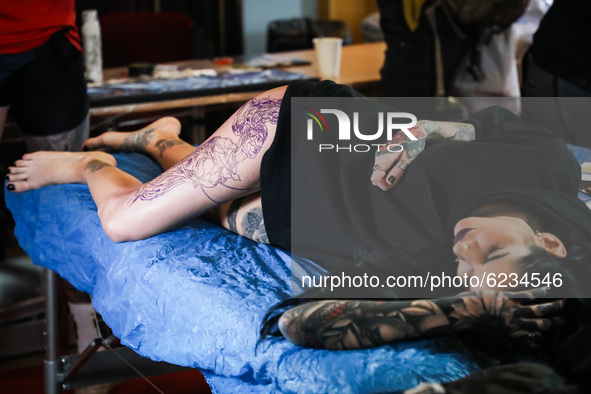 Internetional tatoo convention Tatoo Splash took place at Artus Court Culture Centre in Torun, Poland on November 16, 2019  