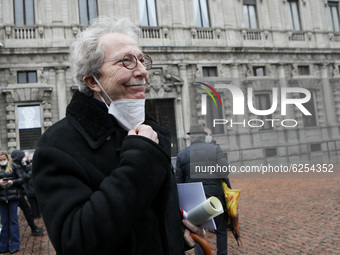 Fabio Concato at Award ceremony of the annual "Ambrogini D'Oro" in Palazzo Marino, Milan, Italy, on December 07 2020. The award is given to...
