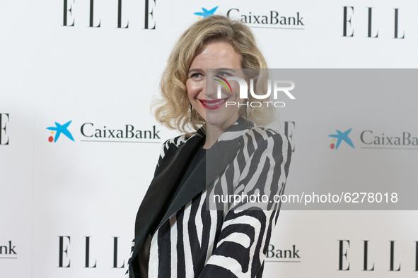  Maria Leon attends 'Elle 75th Anniversary' photocall at Centro Centro on December 15, 2020 in Madrid, Spain.  