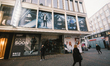 general atmosphere with few people are seen in the popular shopping block in Cologne as fi...
