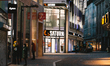 general atmosphere with few people are seen in the popular shopping block in Cologne as fi...