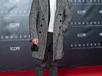 Pablo Rivero attends 'Renaceres' premiere at Gran Teatro Principe Pio on December 16, 2020 in Madrid, Spain. (