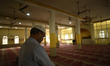 A Nepalese Muslim offer Friday ritual prayer after nine months in mosque at Nepal Jame Mas...