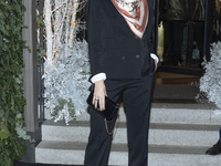 Fiona Ferrer Leoni attend the Christmas party at the Four Seasons Hotel Madrid, December 18, 2020.  (