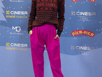 Carla Pereyra attends the photocall of the premiere of Pica Pica Navidad Navidad Musical in Cinesa La Moraleja Madrid, Spain, on December 19...